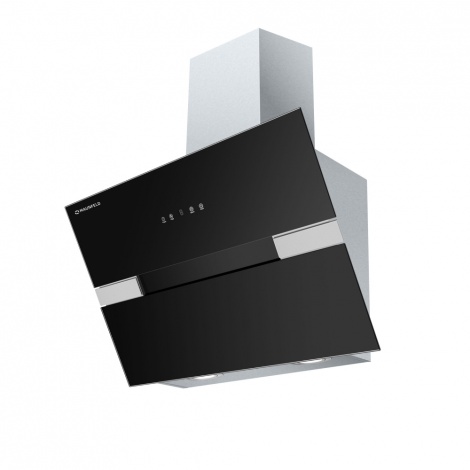 Maunfeld MERSEY 60 нержавеющая сталь/черное стекло