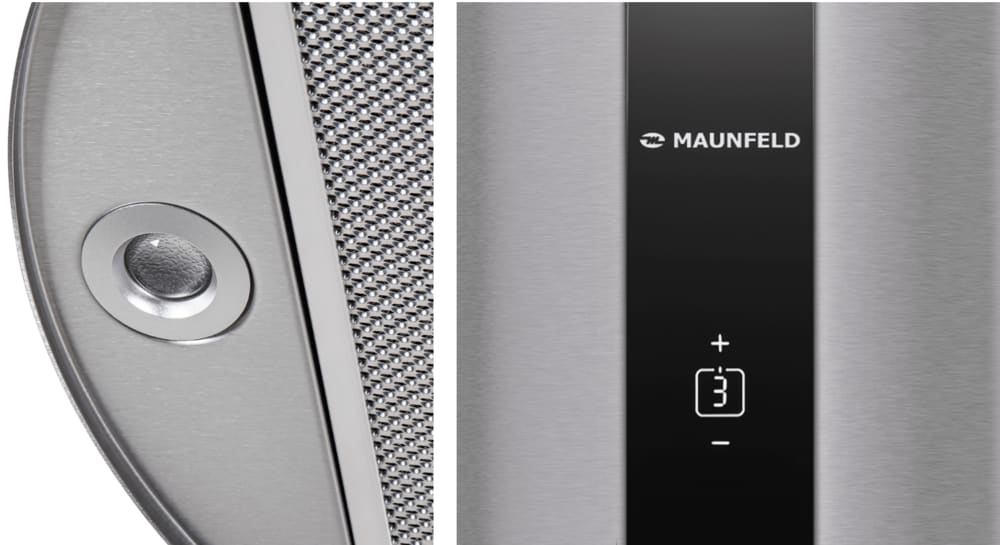 Maunfeld Lee Wall 35 Sensor Inox