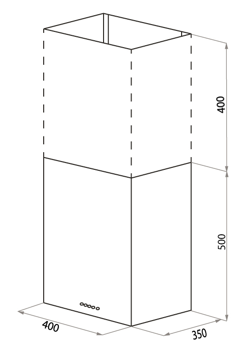 Maunfeld BOX Push 40 Inox