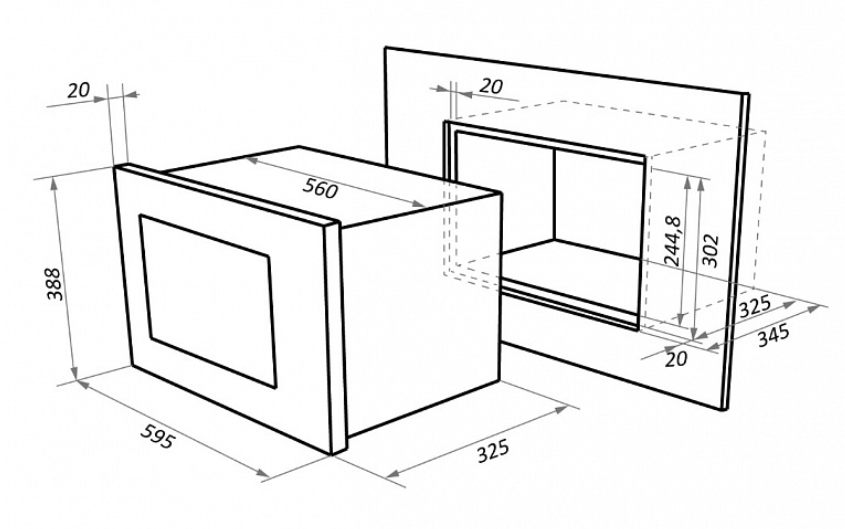 Maunfeld MBMO.20.1PGW