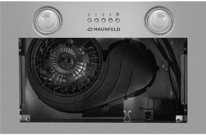 Maunfeld Bay 45 Push Inox