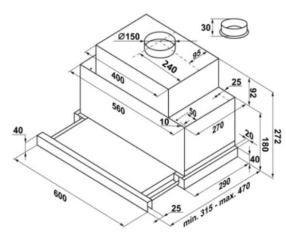 Maunfeld GALAXY 60 Black