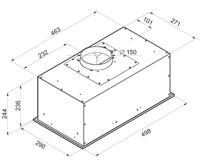 Maunfeld CROSBY POWER 50 BLACK