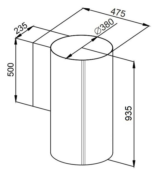 Maunfeld LEE SIDE 397 черный