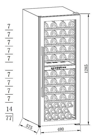 Maunfeld MFWC-201D77