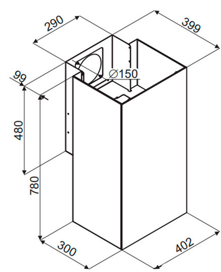 Maunfeld Bath Plus 402 нержавеющая сталь