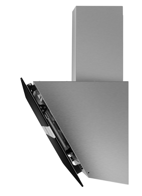 Maunfeld MERSEY 60 нержавеющая сталь/черное стекло