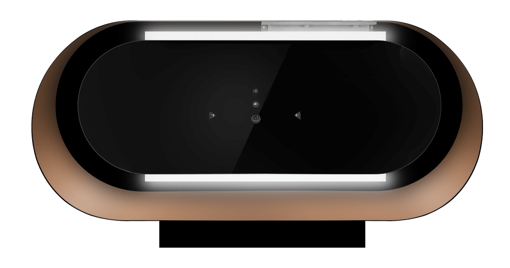 Maunfeld GUNA 60 Black/Anthracite with Gold