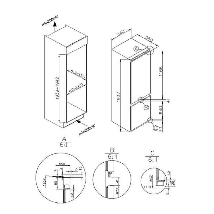 Maunfeld MBF193NFWGR Inverter