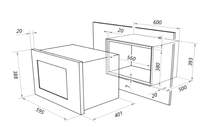 Maunfeld MBMO.25.7GB