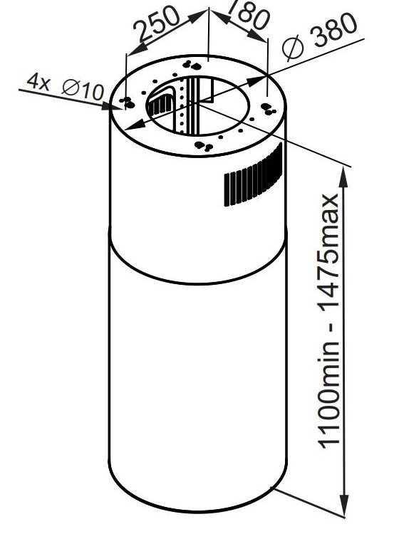 Maunfeld LEE PUSH 39 WHITE