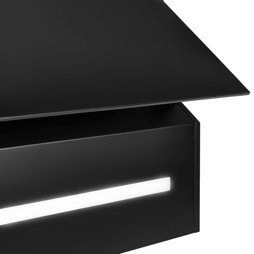 Maunfeld Amber 60 Glass Black