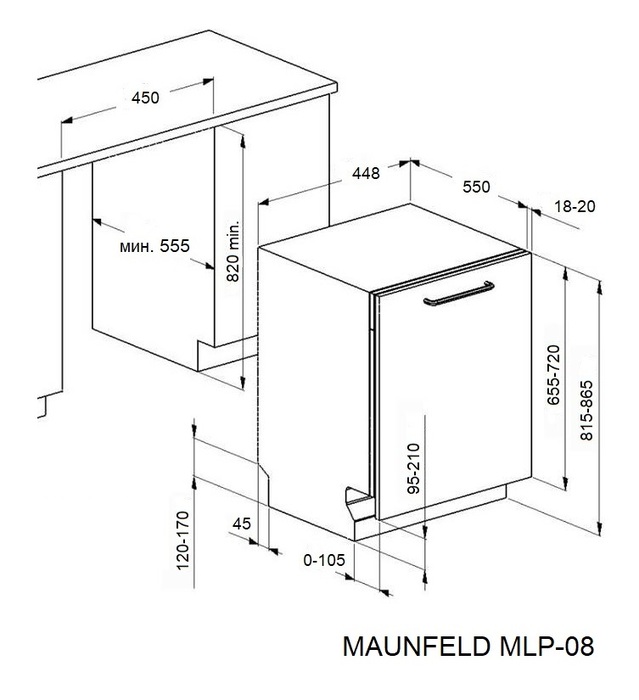 Maunfeld MLP-08 B