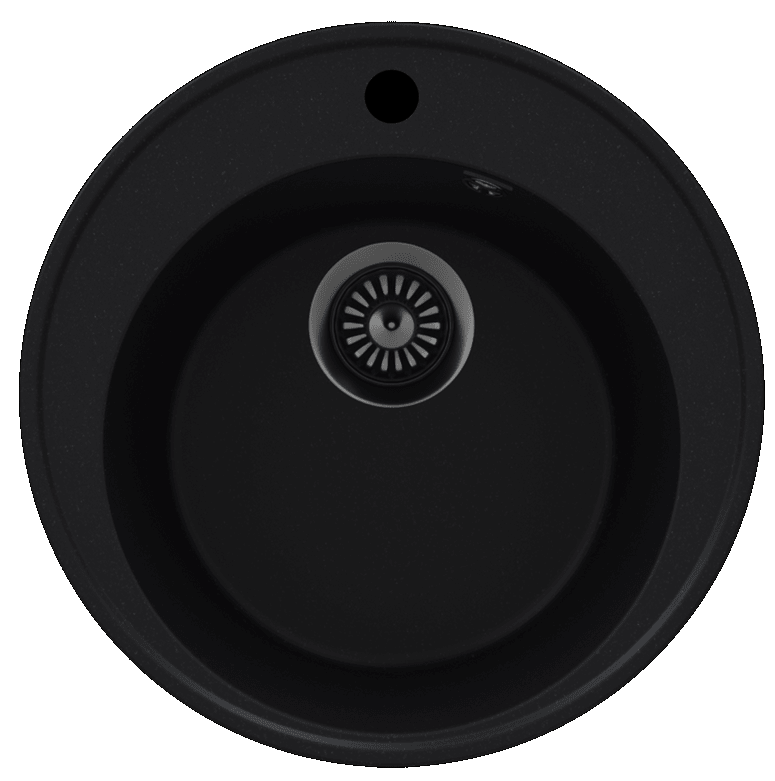 Maunfeld Medusa 485 MFQS-485B, мойка, гранит, черный