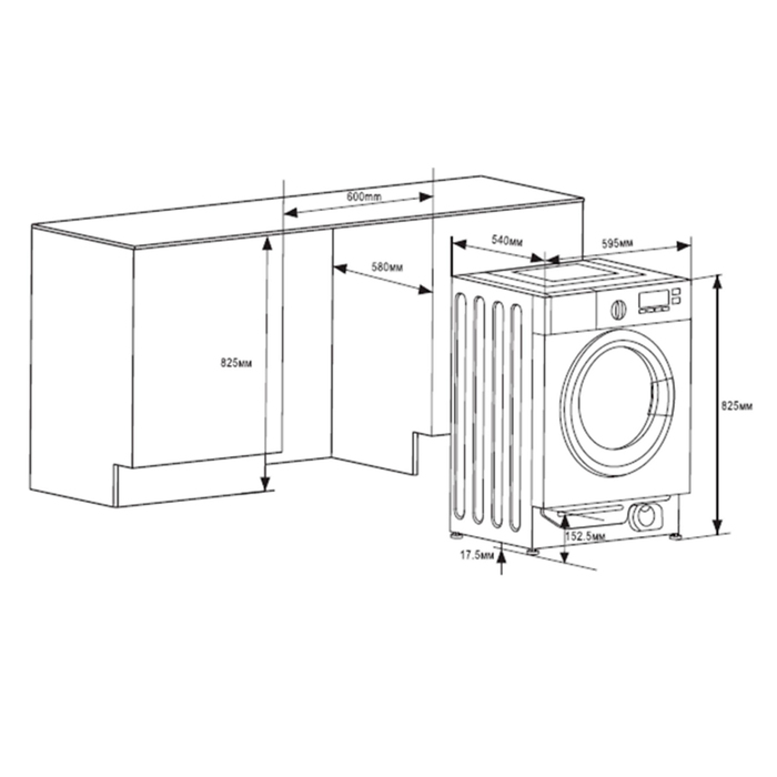 Maunfeld MBWM148S