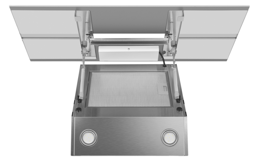 Maunfeld MERSEY 90 WHITE Glass WHITE (INOX)