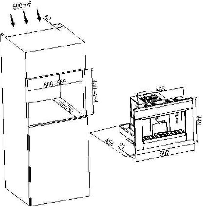 Maunfeld AMCM1503B