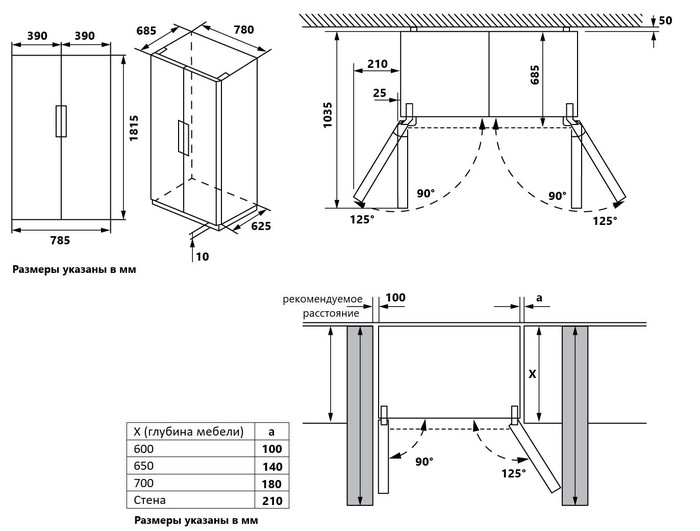 Maunfeld MFF182NFSBE