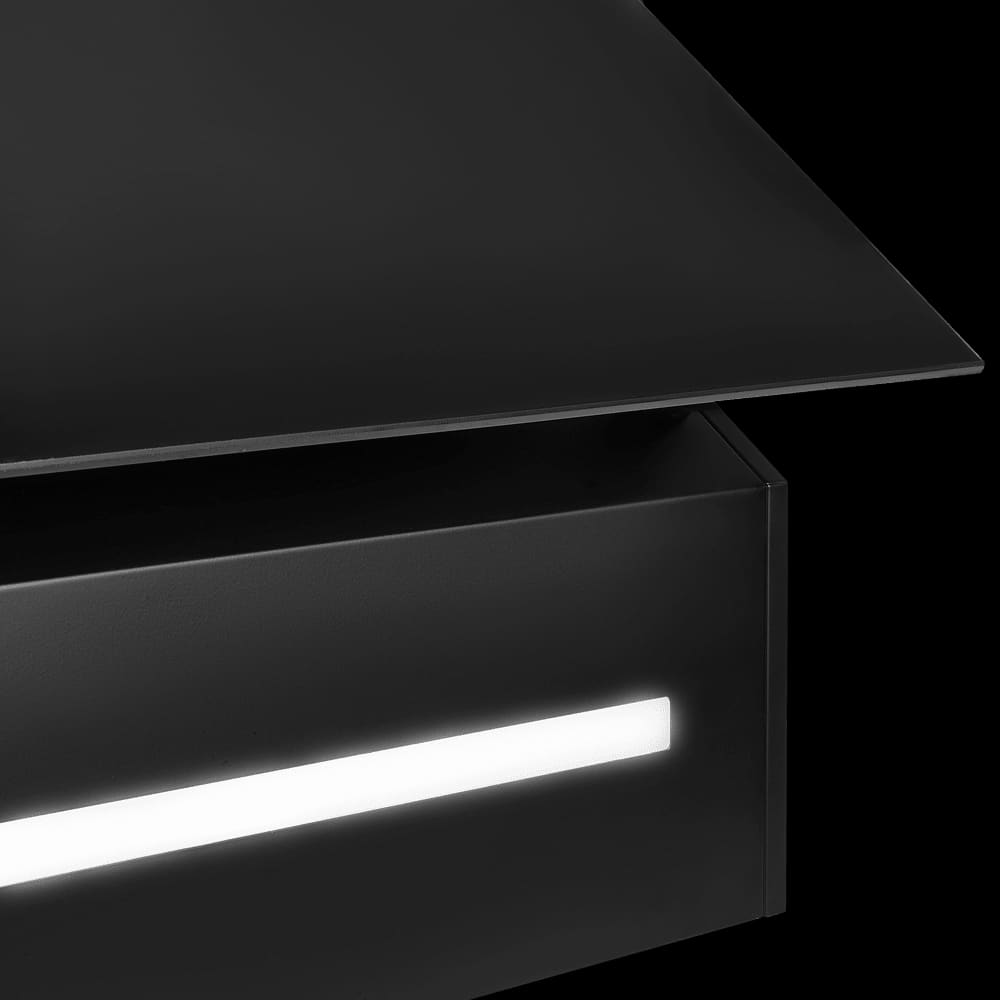 Maunfeld Amber 60 Glass Black
