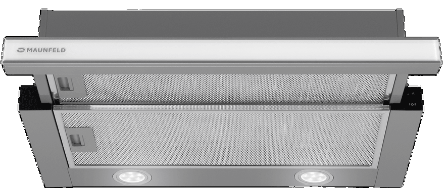 Maunfeld VSQ 60 INOX/GLASS WHITE