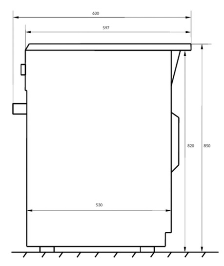 Maunfeld MEC57CW08TD