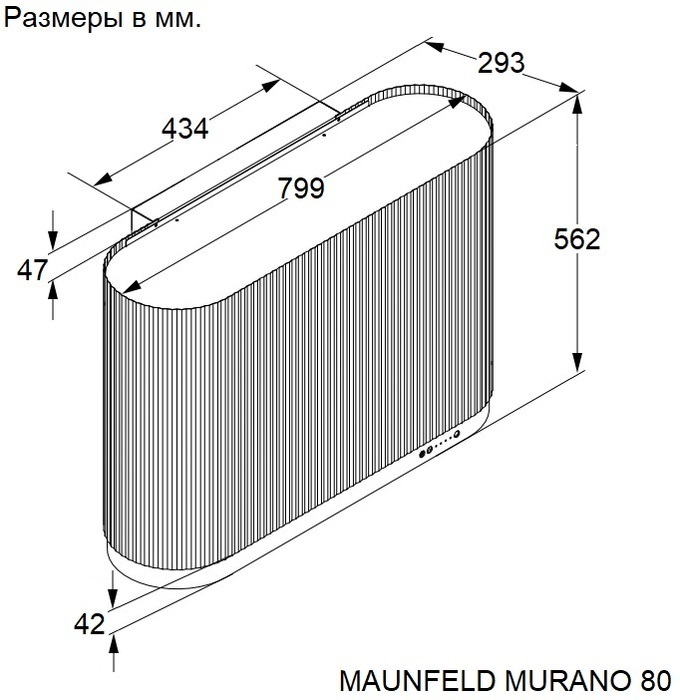 Maunfeld MURANO 80 Gold