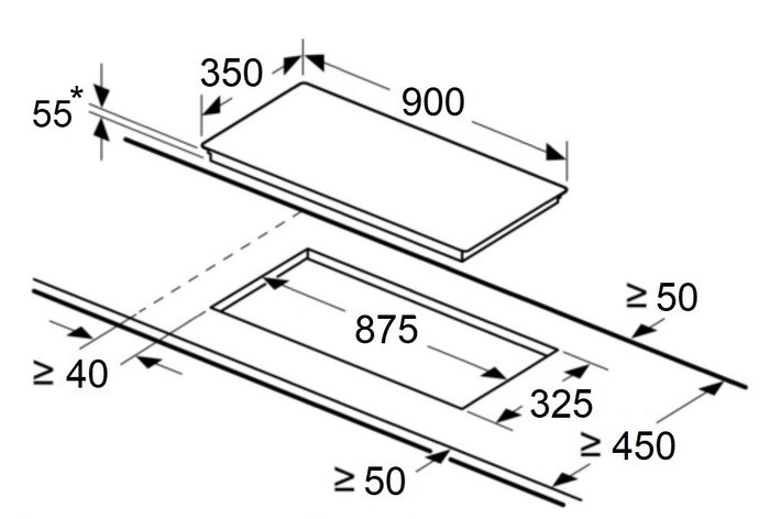 Maunfeld CVI904SFLBK Inverter