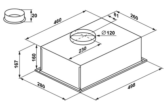 Maunfeld CROSBY SINGL 5028 BLACK