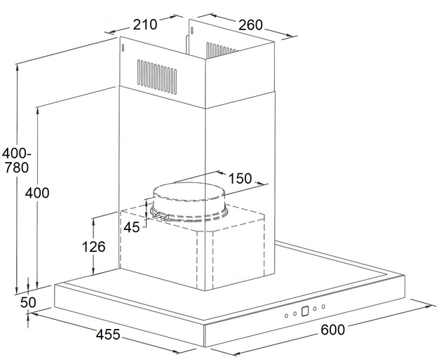 Maunfeld Breeze 60 Inox
