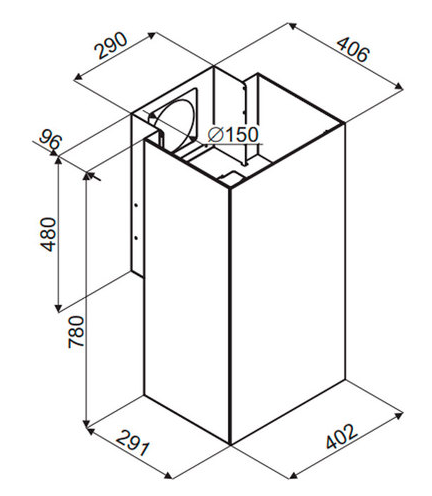 Maunfeld Bath 402 нержавеющая сталь