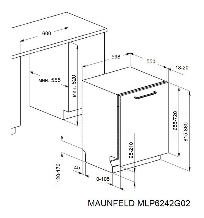 Maunfeld MLP6242G02 Light Beam