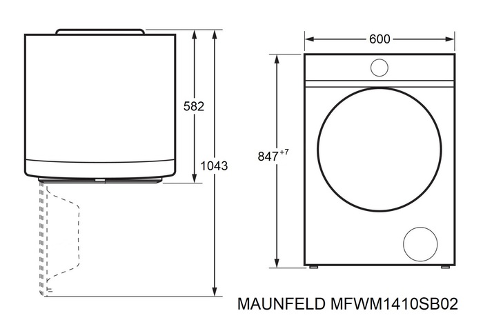 Maunfeld MFWM1410SB02