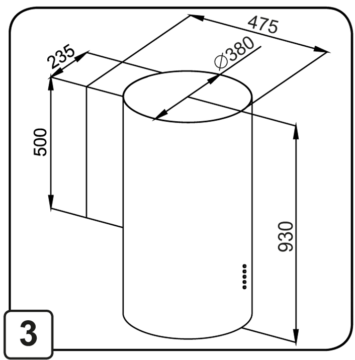 Maunfeld LEE SIDE (C) 39 INOX