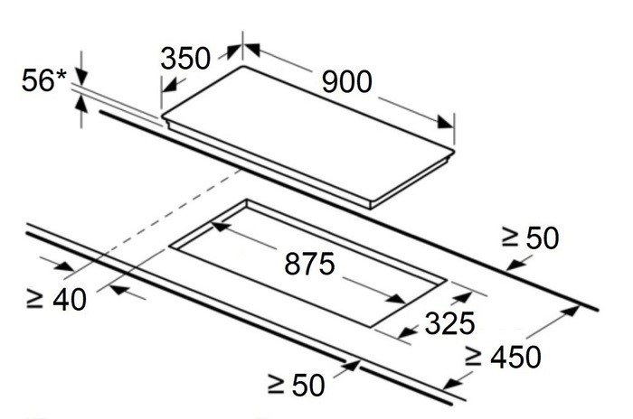 Maunfeld CVI904SFLLGR Inverter