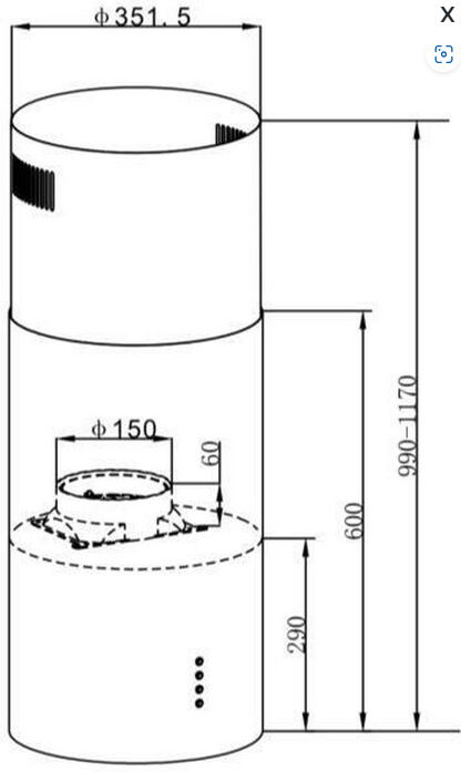 Maunfeld LEE LIGHT ISLA 35 Black
