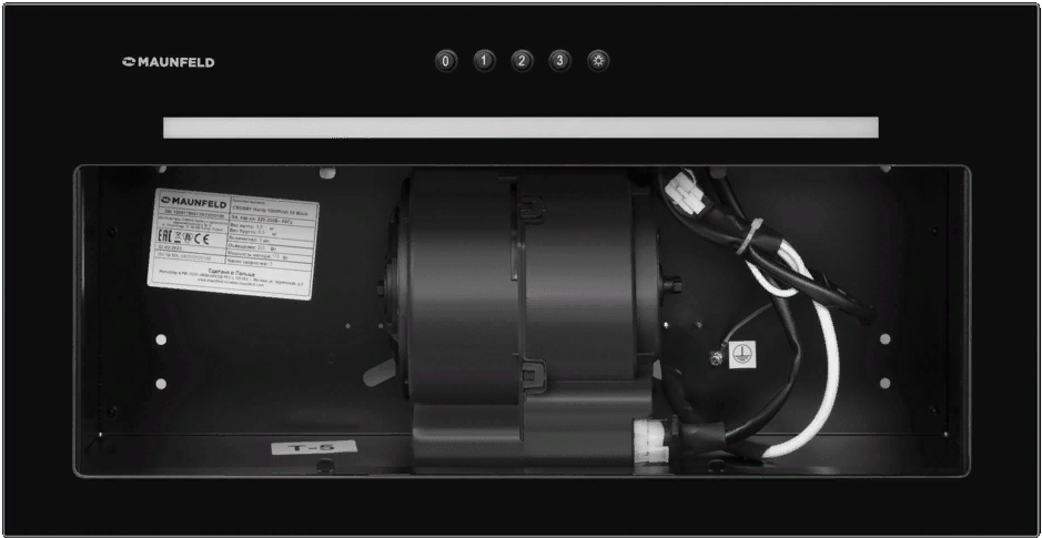 Maunfeld CROSBY HARDY 1000Push Black