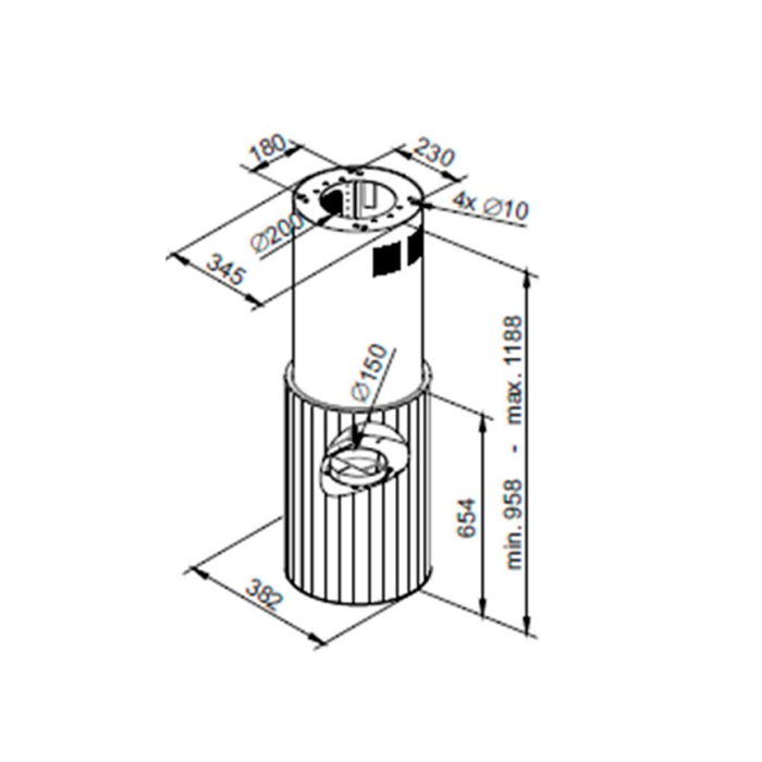 Maunfeld Adelaide 39 Isla Black