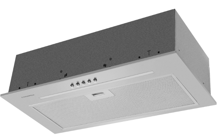 Maunfeld CROSBY 850 LED нержавеющая сталь