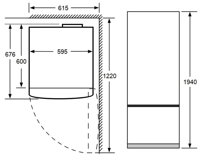 Maunfeld MFF195NFIW10