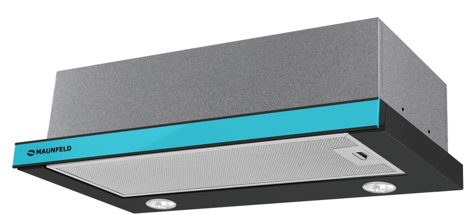 Maunfeld стекло к вытяжке VS SLIDE 60 бирюзовый