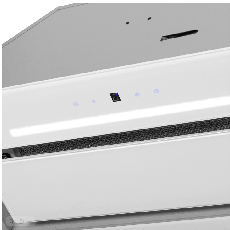 Maunfeld TRAPEZE 602SGG White