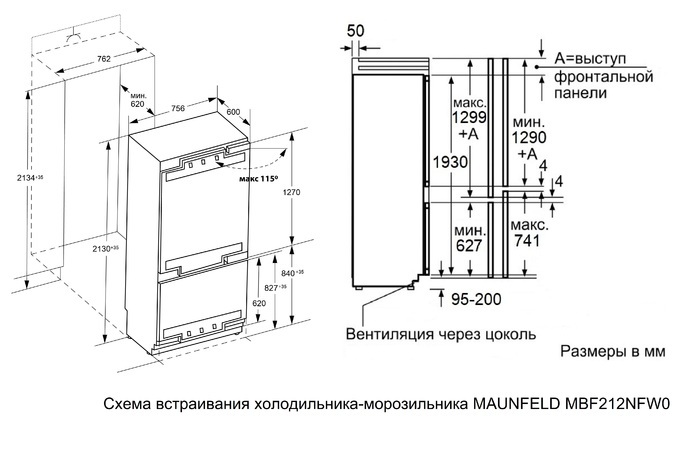 Maunfeld MBF212NFW0 Inverter