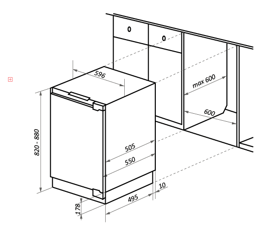 Maunfeld MBF88SWGR Inverter