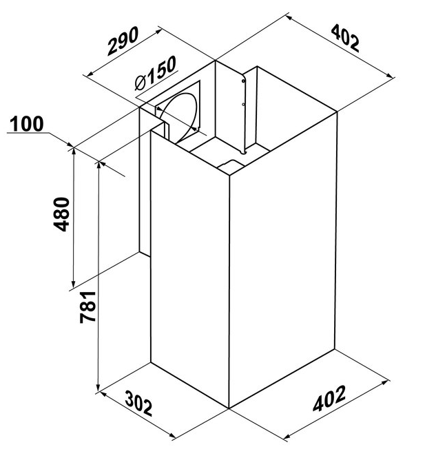 Maunfeld Bath 401 медный