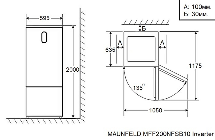 Maunfeld MFF200NFW10 Inverter