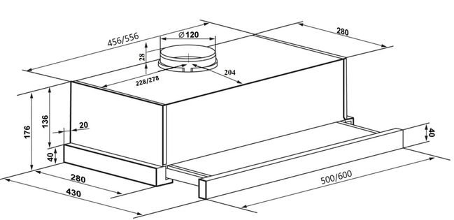Maunfeld VS LIGHT 60 WHITE