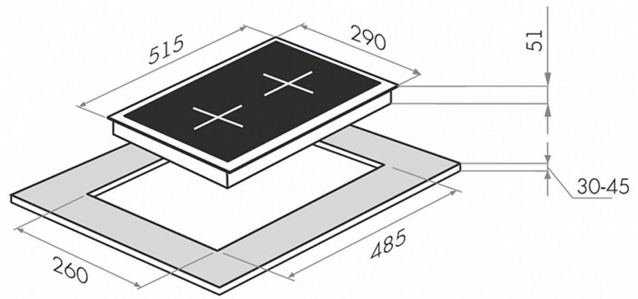 Maunfeld EEHS.32.3ES/KG