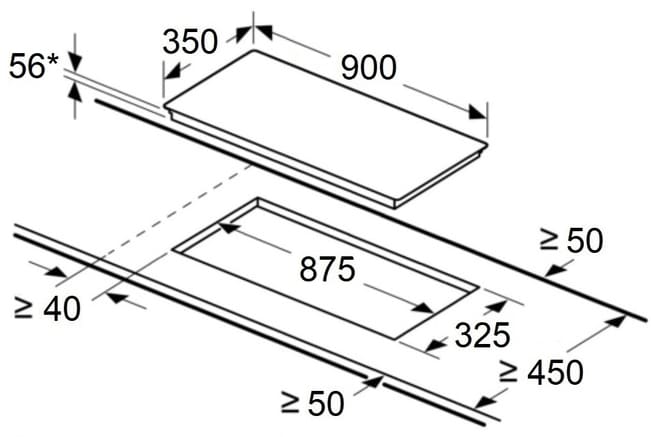 Maunfeld CVI904SFLDGR