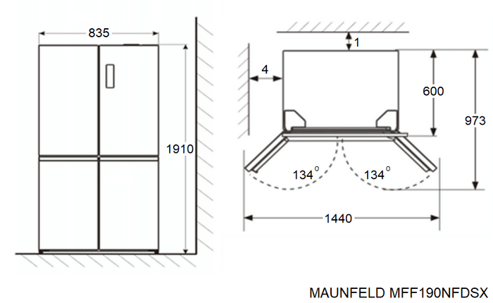 Maunfeld MFF190NFDSX