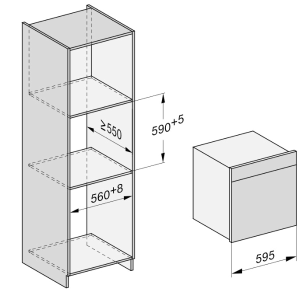 Miele DGC7460 HC Pro OBSW